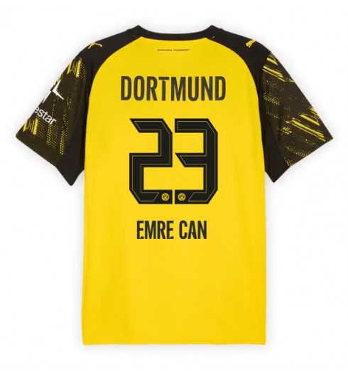 Borussia Dortmund Emre Can #23 Domácí Dres 2025-26 Krátký Rukáv Borussia Dortmund Emre Can #23 Domácí Dres 2025-26 Krátký Rukáv